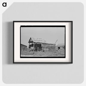 アートポスター-Wagon Shed
 - ラッセル リー Poster.