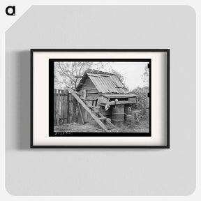アートポスター-Louisiana Farm Shed
 - ラッセル リー Poster.