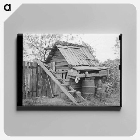 アートパネル-Louisiana Farm Shed
 - ラッセル リー Canvas.