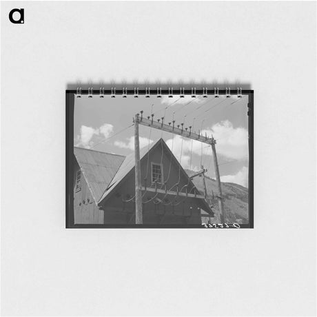アートメモ帳-Telluride Gold Mill
 - ラッセル リー Memo.