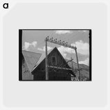 アートポストカード-Telluride Gold Mill
 - ラッセル リー Postcard.