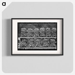 アートポスター-Onions at Market
 - ラッセル リー Poster.