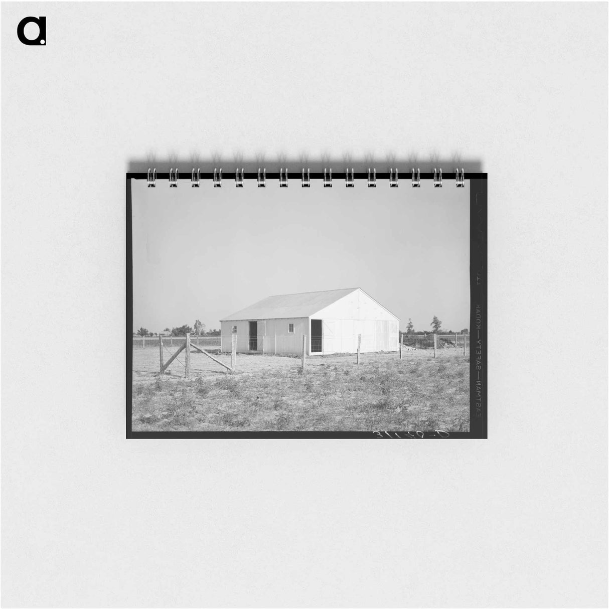 アートメモ帳-Barn on New Farm Unit
 - ラッセル リー Memo.
