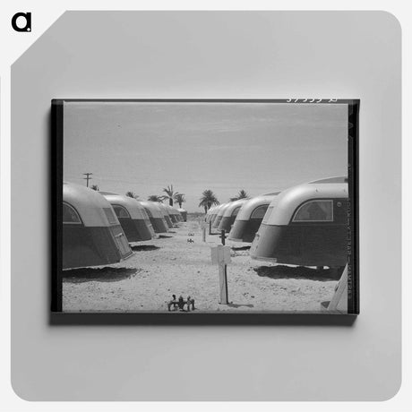 アートパネル-FSA Camp Trailers
 - ラッセル リー Canvas.