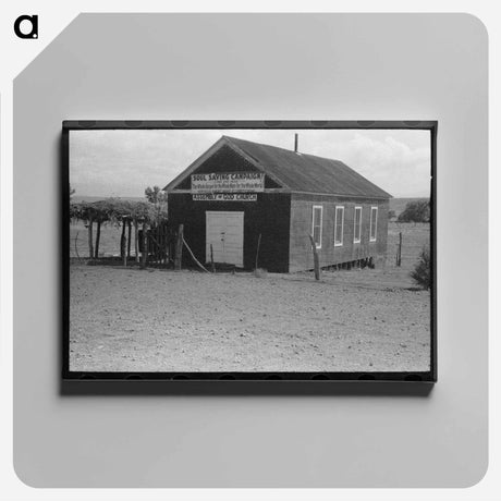 アートパネル-Assembly of God Church Sign
 - ラッセル リー Canvas.
