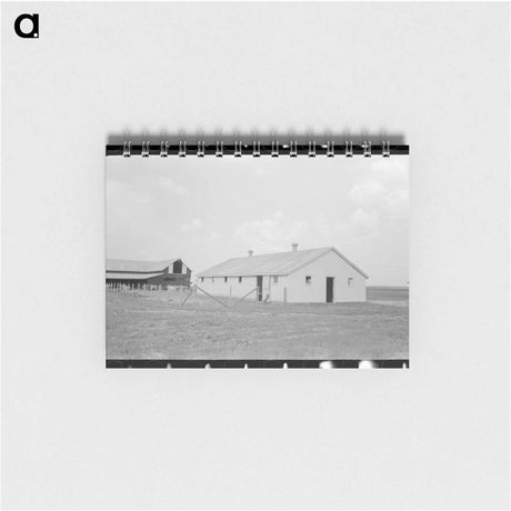 アートメモ帳-Dairy Barns, Lake Dick Project
 - ラッセル リー Memo.