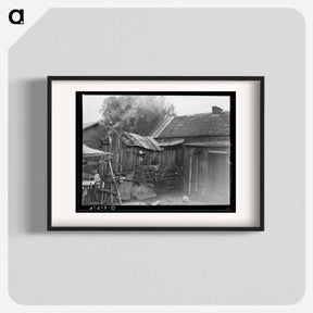 アートポスター-Backyard of Home, Norco
 - ラッセル リー Poster.