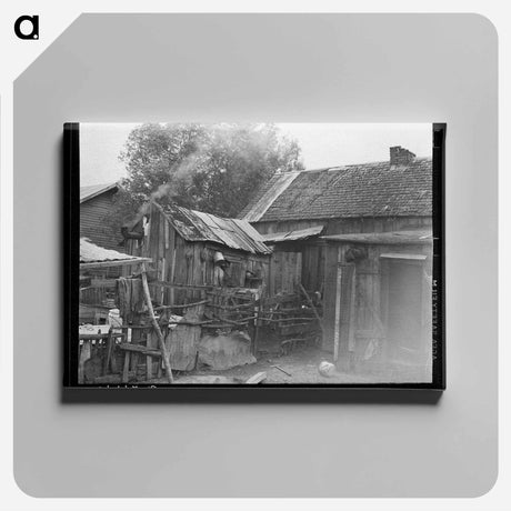 アートパネル-Backyard of Home, Norco
 - ラッセル リー Canvas.