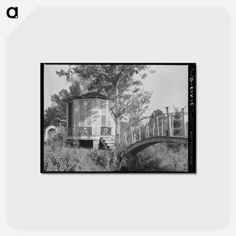 アートポストカード-Bayou Teche Chapel and Shrine
 - ラッセル リー Postcard.