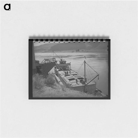 アートメモ帳-Barge to Portland
 - ラッセル リー Memo.