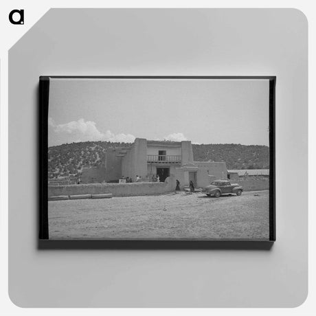 アートパネル-Church of the Twelve Apostles, Trampas, New Mexico
 - ラッセル リー Canvas.