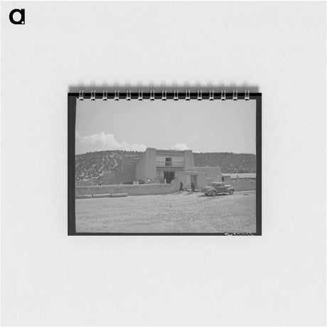 アートメモ帳-Church of the Twelve Apostles, Trampas, New Mexico
 - ラッセル リー Memo.