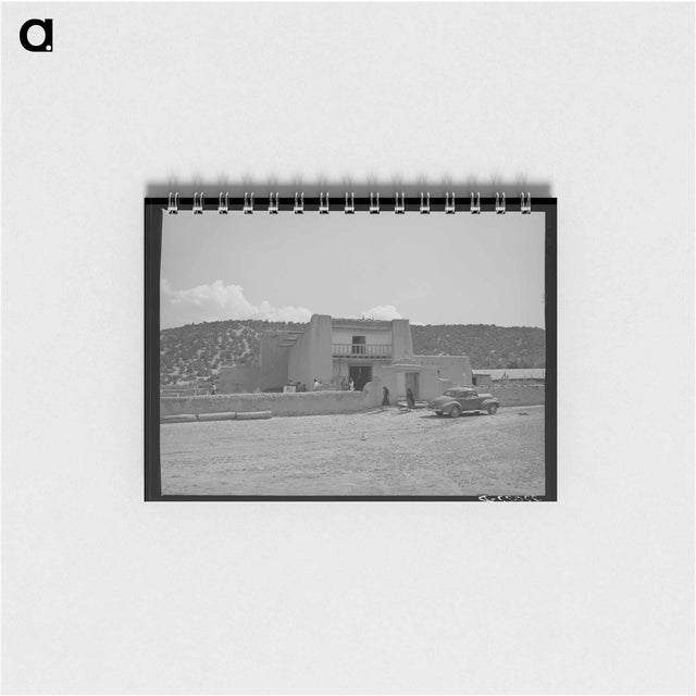 アートメモ帳-Church of the Twelve Apostles, Trampas, New Mexico
 - ラッセル リー Memo.