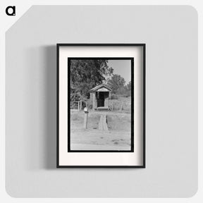 アートポスター-Post Office, Mix, Louisiana
 - ラッセル リー Poster.