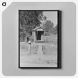 アートパネル-Post Office, Mix, Louisiana
 - ラッセル リー Canvas.