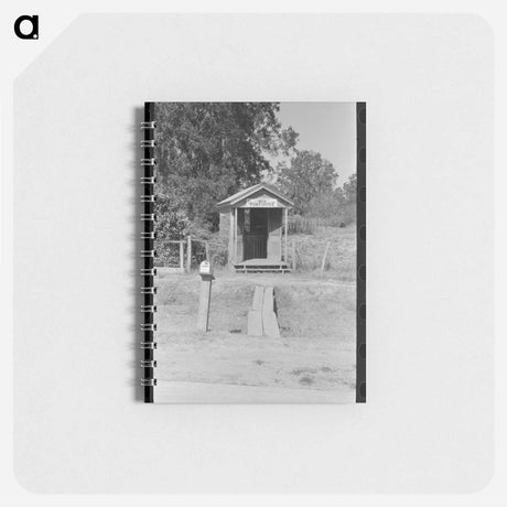 アートメモ帳-Post Office, Mix, Louisiana
 - ラッセル リー Memo.