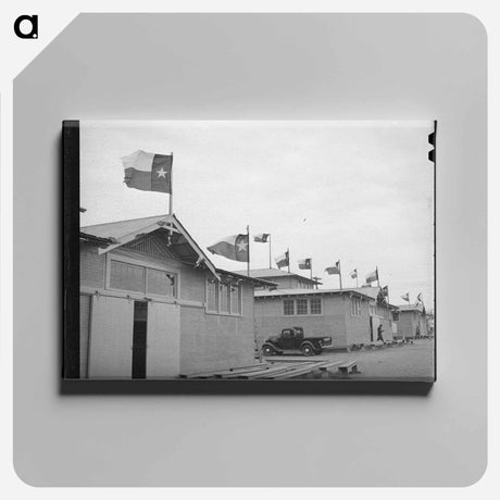 アートパネル-Gonzales, Texas
 - ラッセル リー Canvas.