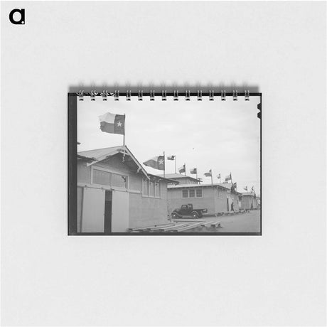 アートメモ帳-Gonzales, Texas
 - ラッセル リー Memo.