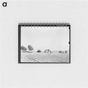 アートメモ帳-Farmstead Near Edinburg, Texas
 - ラッセル リー Memo.