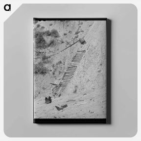 アートパネル-Burro Mountain Copper Mine
 - ラッセル リー Canvas.