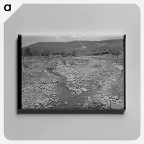 アートパネル-Chamisal Creek
 - ラッセル リー Canvas.