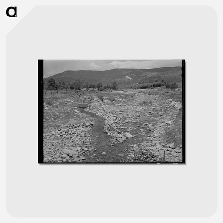 アートポストカード-Chamisal Creek
 - ラッセル リー Postcard.