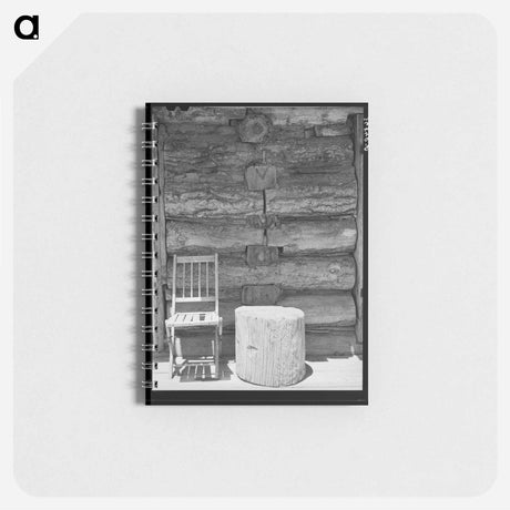 アートメモ帳-Log House Partition Detail
 - ラッセル リー Memo.