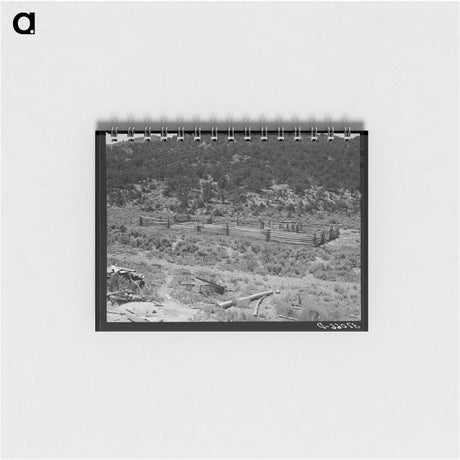 アートメモ帳-Corral on Farm
 - ラッセル リー Memo.