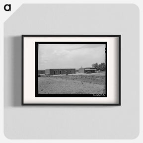 アートポスター-Adobe House, Costilla
 - ラッセル リー Poster.