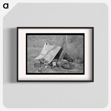 Migrant Boy's Tent
 - ラッセル リー Poster.