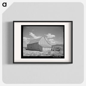 アートポスター-Mormon Farm, Box Elder County
 - ラッセル リー Poster.