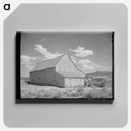 アートパネル-Mormon Farm, Box Elder County
 - ラッセル リー Canvas.
