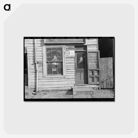 アートポストカード-Shoe Shop, L Street
 - ラッセル リー Postcard.