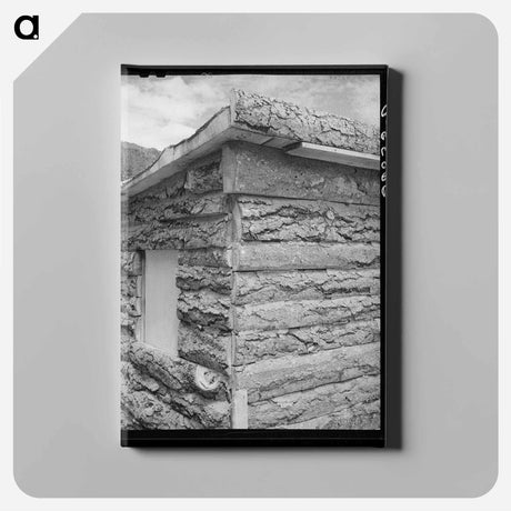 アートパネル-Slab House Corner
 - ラッセル リー Canvas.
