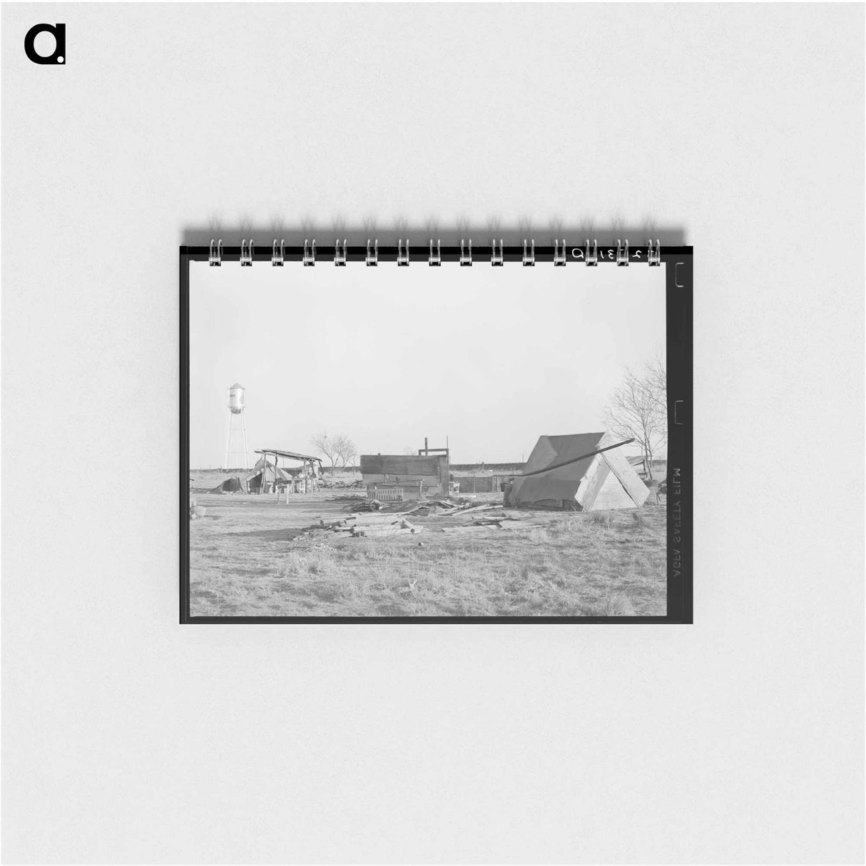 アートメモ帳-El Indio Labor Camp
 - ラッセル リー Memo.