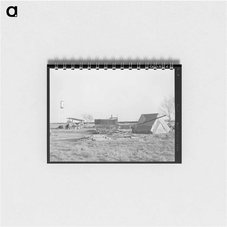 アートメモ帳-El Indio Labor Camp
 - ラッセル リー Memo.