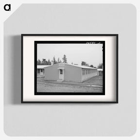 アートポスター-FSA Dormitory, Bremerton
 - ラッセル リー Poster.