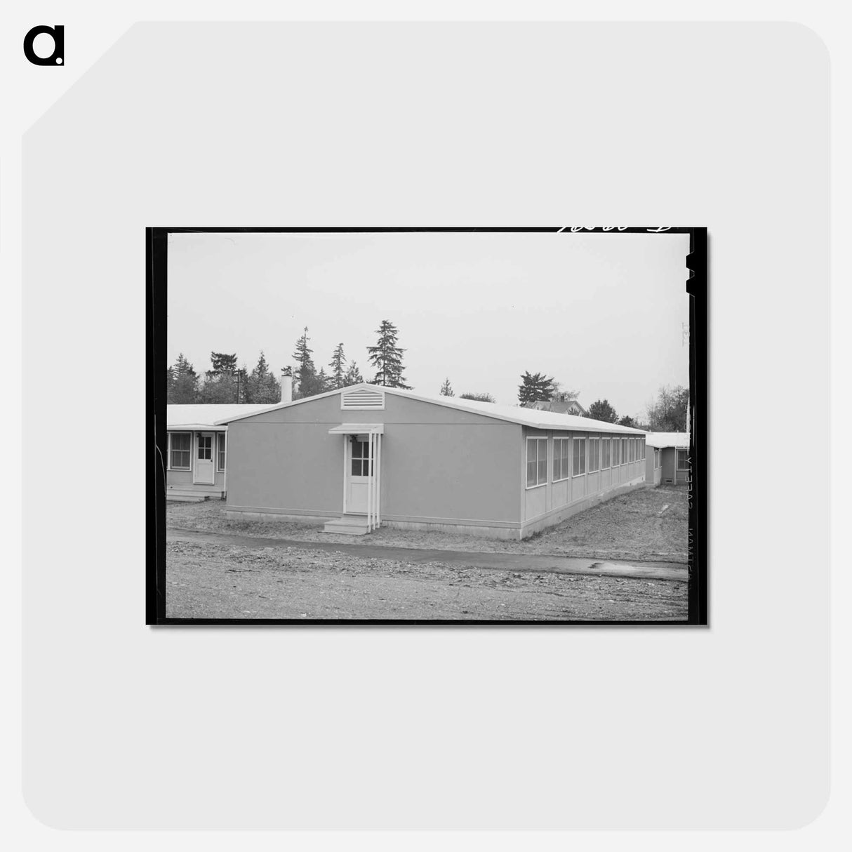 アートポストカード-FSA Dormitory, Bremerton
 - ラッセル リー Postcard.