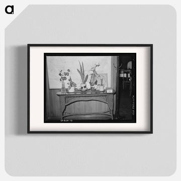 Flowers on Table
 - ラッセル リー Poster.