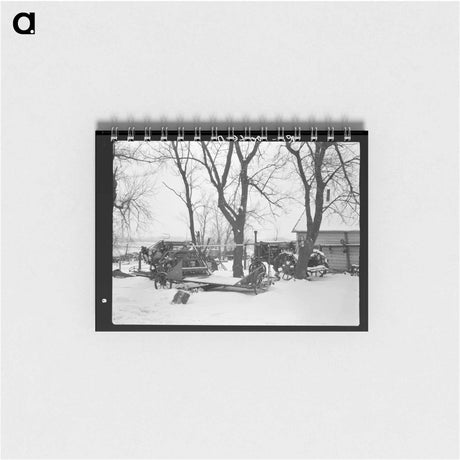 アートメモ帳-Iowa Farm Machinery
 - ラッセル リー Memo.