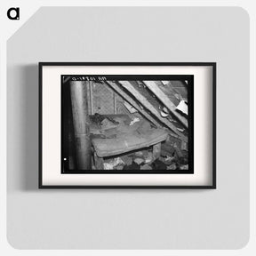 アートポスター-Attic Bedroom, Long Lake
 - ラッセル リー Poster.