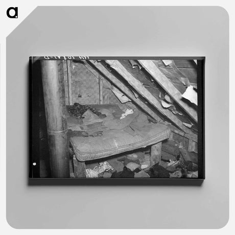 アートパネル-Attic Bedroom, Long Lake
 - ラッセル リー Canvas.