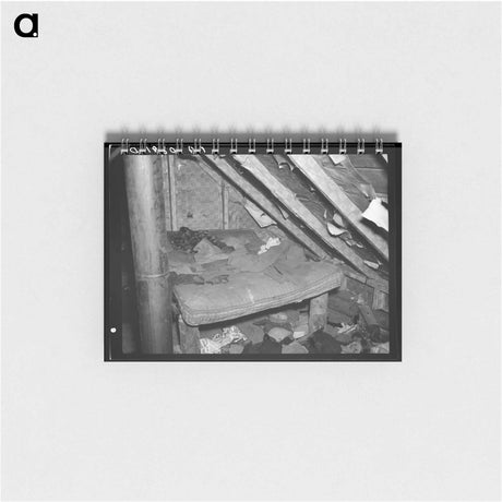 アートメモ帳-Attic Bedroom, Long Lake
 - ラッセル リー Memo.
