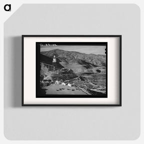 アートポスター-Shasta Dam Central Tower
 - ラッセル リー Poster.