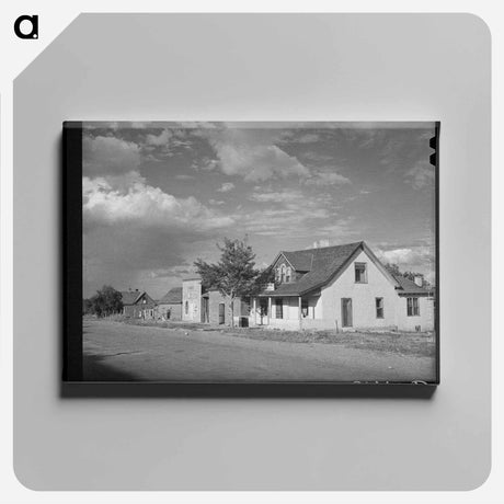アートパネル-Concho, Arizona Main Street
 - ラッセル リー Canvas.