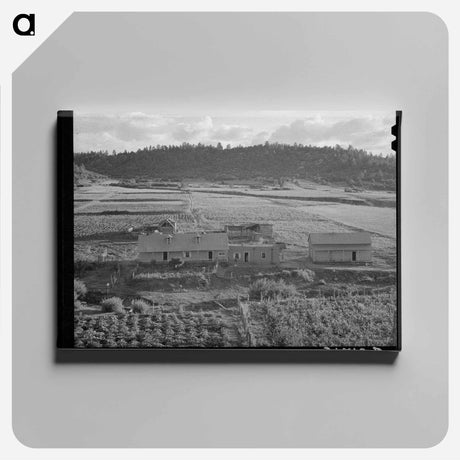 アートパネル-Llano de San Juan, New Mexico
 - ラッセル リー Canvas.