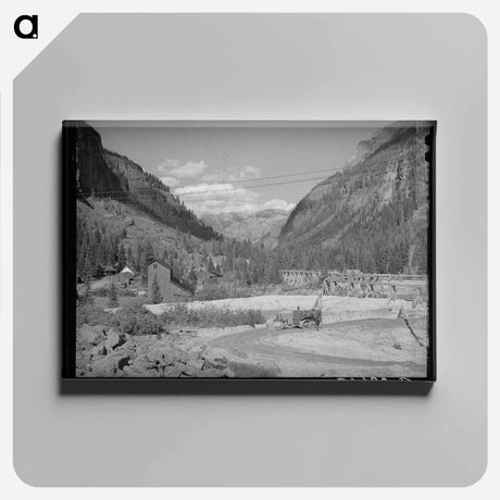 アートパネル-Camp Bird Gold Mine
 - ラッセル リー Canvas.