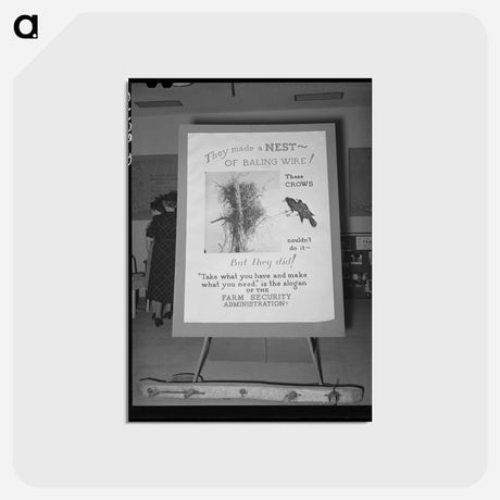 アートポストカード-FSA Exhibit, Dallas
 - ラッセル リー Postcard.
