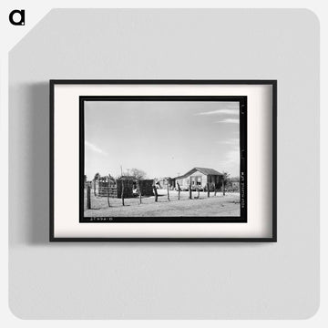 Mexican Day Laborer's Home
 - ラッセル リー Poster.