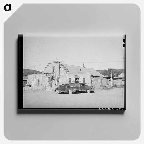 アートパネル-Main Street, Reserve, New Mexico
 - ラッセル リー Canvas.